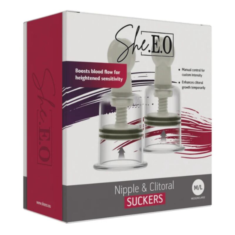 SHE.E.O - SUCTION FOR NIPPLE AND CLITORIS