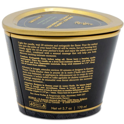 SHUNGA - MASSAGE CANDLE LAVANDER 170 ML