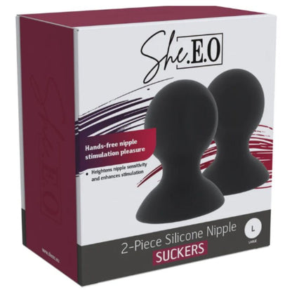 SHE.E.O - SILICONE NIPPLE SUCTION CUPS