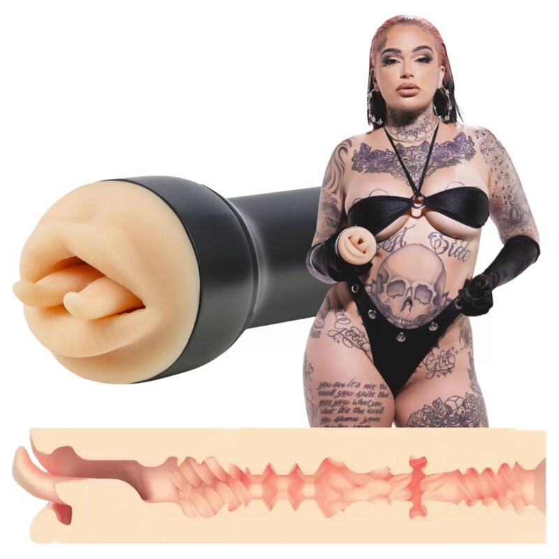 KIIROO - RAVEN MOUTH REALISTIC VIPER TONGUE MASTURBATOR