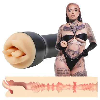 KIIROO - RAVEN MOUTH REALISTIC VIPER TONGUE MASTURBATOR