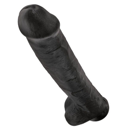 KING COCK - REALISTIC DILDO WITH TESTICLES 38 CM BLACK