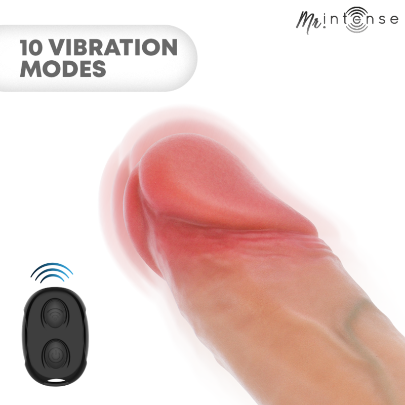 MR INTENSE - ARNOLD M ULTRA-REALISTIC VIBRATING PENIS SLEEVE 14.5 CM -Ø- 4 CM