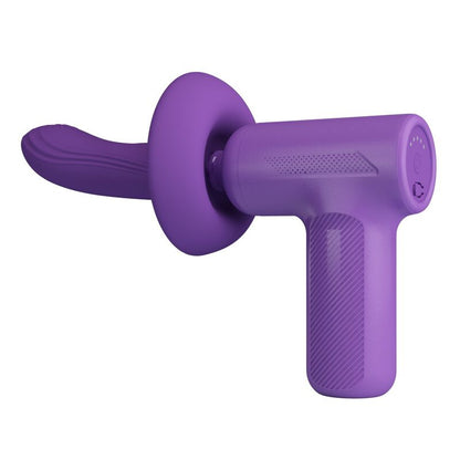 PRETTY LOVE - VITO THRUSTING MASSAGE GUN 5 MODES PURPLE