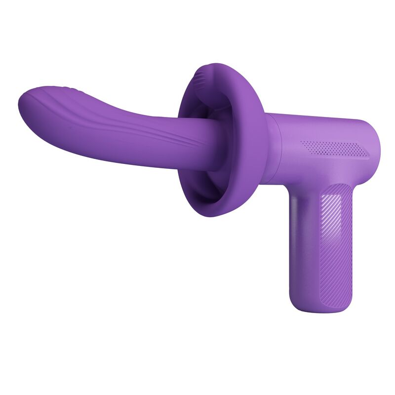 PRETTY LOVE - VITO THRUSTING MASSAGE GUN 5 MODES PURPLE