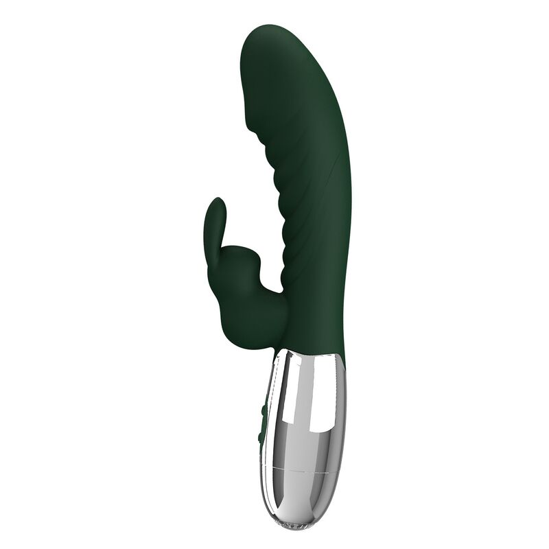 PRETTY LOVE - NAUGHTY BUNNY RABBIT VIBRATOR 30 FUNCTIONS USB RECHARGEABLE GREEN