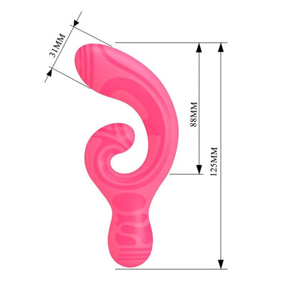 PRETTY LOVE - VERITY USB RECHARGEABLE DOUBLE-ENDED MASSAGER