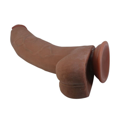 PRETTY LOVE - ULRIC REALISTIC FLEXIBLE DILDO 26 CM Ø 5.5 CM TPE BROWN