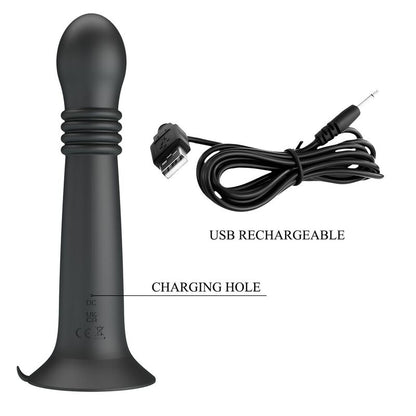 PRETTY LOVE - STELLA USB RECHARGEABLE ROTATING AND THRUSTING MASSAGER