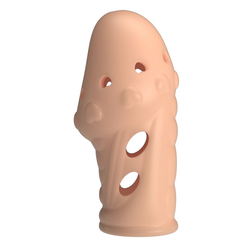 PRETTY LOVE - SOCKER TEXTURED PENIS SLEEVE NATURAL
