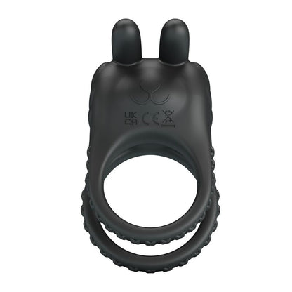 PRETTY LOVE - SINI RECHARGEABLE VIBRATING COCK RING 10 FUNCTIONS BLACK