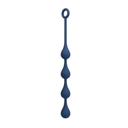 MR PLAY - BLUE SILICONE ANAL BEADS SIZE M 33 CM