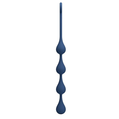 MR PLAY - BLUE SILICONE ANAL BEADS SIZE M 33 CM