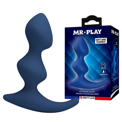MR PLAY - ANAL PLUG ERGONOMIQUE BLEU