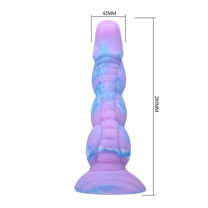 POWER MONSTERS - ALIEN FANTASY SILICONE DILDO 20.5 CM Ø 4.8 CM