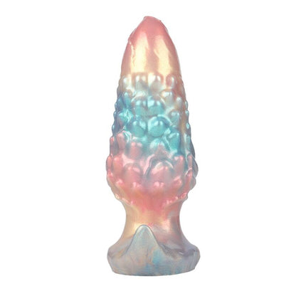 POWER MONSTERS - EBON LEVIATHAN TRICOLOR INFLATABLE FANTASY ANAL PLUG 18 CM