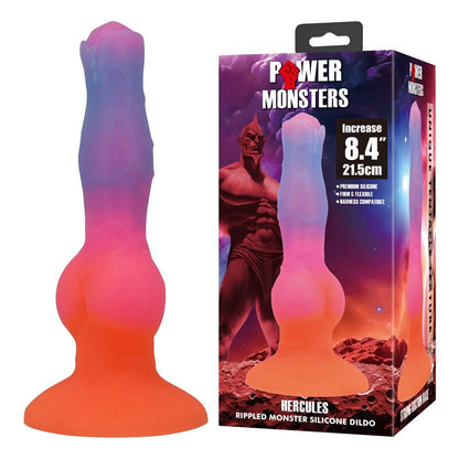 POWER MONSTERS - HERCULES FANTASY SILICONE DILDO 21.5 CM Ø 5 CM