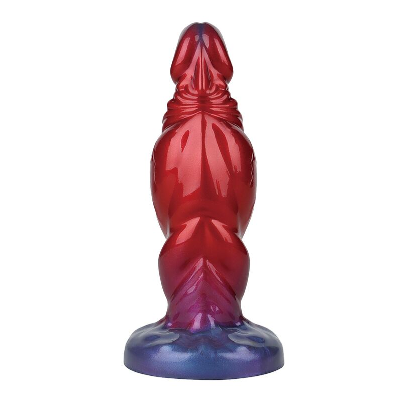 POWER MONSTERS - SHADOW BEHEMOTH BICOLOR INFLATABLE FANTASY SILICONE DILDO 22 CM Ø 5 CM