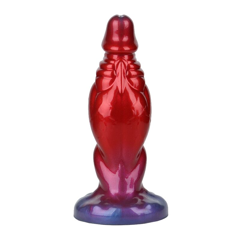 POWER MONSTERS - SHADOW BEHEMOTH BICOLOR INFLATABLE FANTASY SILICONE DILDO 22 CM Ø 5 CM