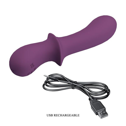 PRETTY LOVE - ABIGAIL RECHARGEABLE VIBRATOR 10 FUNCTIONS PURPLE