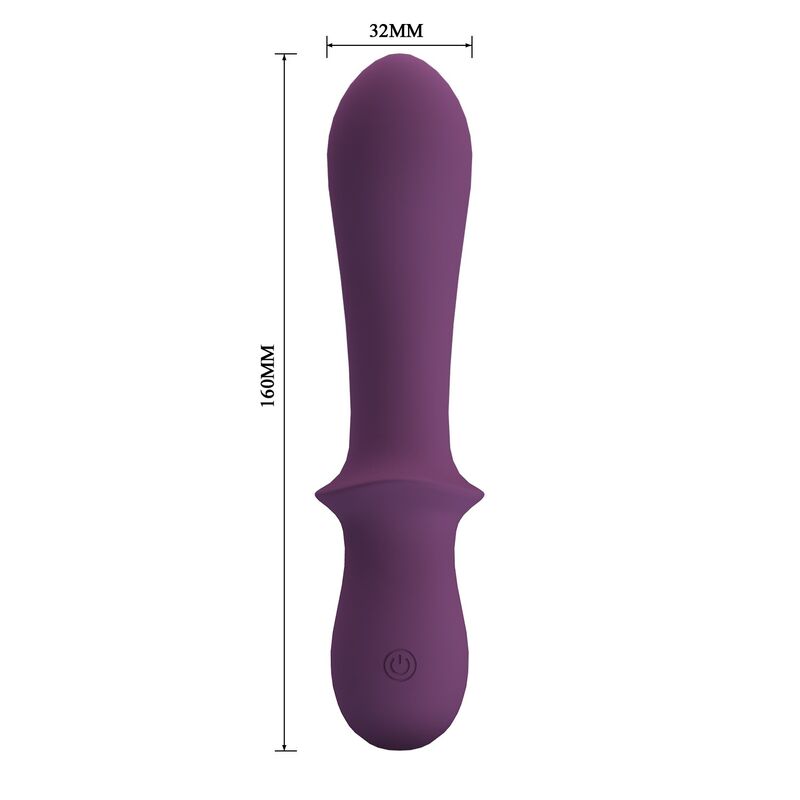 PRETTY LOVE - ABIGAIL RECHARGEABLE VIBRATOR 10 FUNCTIONS PURPLE