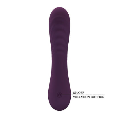 PRETTY LOVE - ALEXISROSE RECHARGEABLE VIBRATOR 10 FUNCTIONS PURPLE