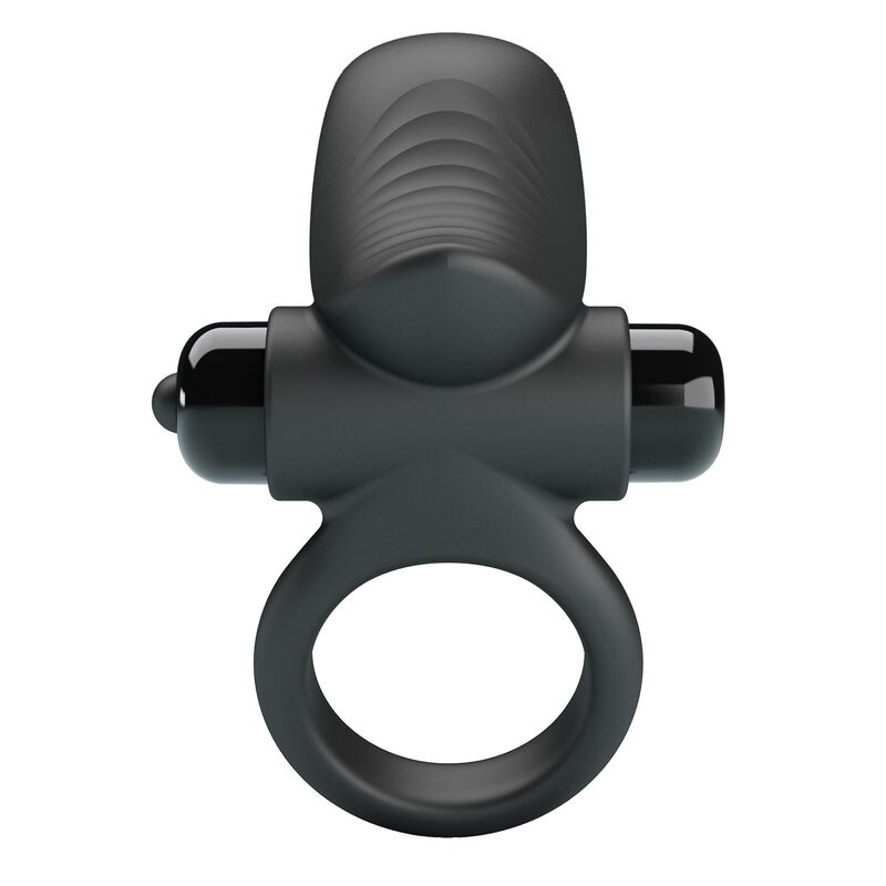 PRETTY LOVE - ADRIEN VIBRATING PENIS RING 10 FUNCTIONS BLACK