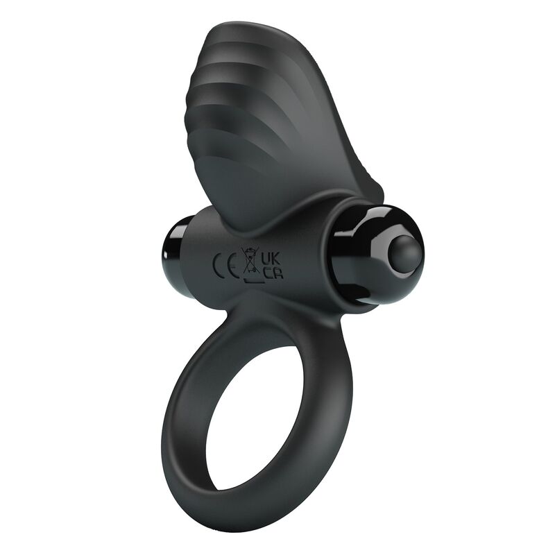 PRETTY LOVE - ADRIEN VIBRATING PENIS RING 10 FUNCTIONS BLACK
