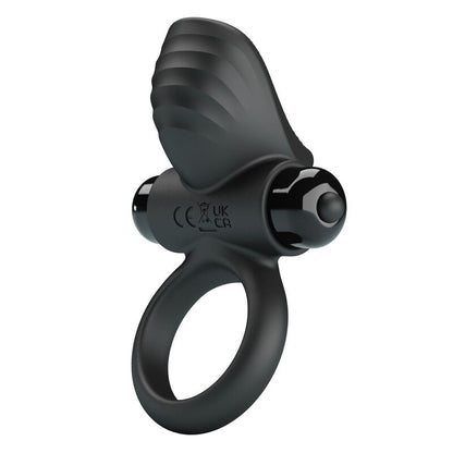 PRETTY LOVE - ADRIEN VIBRATING PENIS RING 10 FUNCTIONS BLACK
