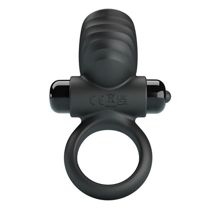 PRETTY LOVE - ADRIEN VIBRATING PENIS RING 10 FUNCTIONS BLACK