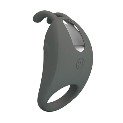 PRETTY LOVE - RECHARGEABLE VIBRATING RING WITH RABBIT STIMULATOR