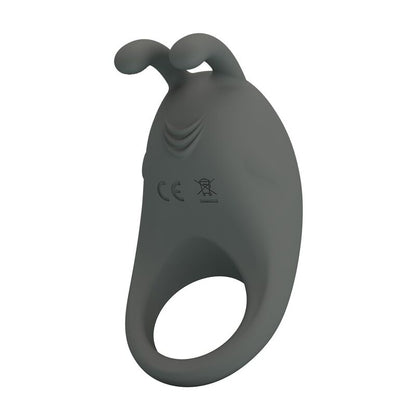 PRETTY LOVE - RECHARGEABLE VIBRATING RING WITH RABBIT STIMULATOR