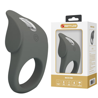 PRETTY LOVE - ANILLO VIBRADOR DE SILICONA FLEXIBLE RECARGABLE
