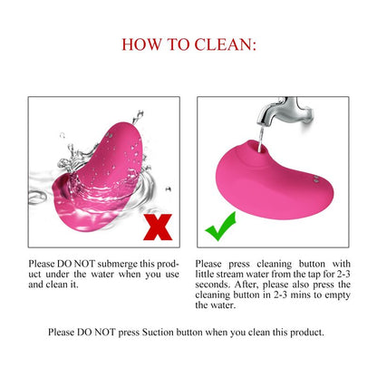 PRETTY LOVE - ARILA RECHARGEABLE CLITORAL SUCTION STIMULATOR WITH VIBRATION PINK