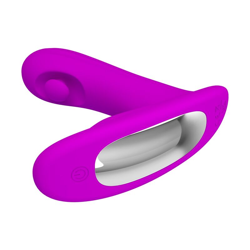 PRETTY LOVE - BAUER RECHARGEABLE PROSTATE MASSAGER 12 MODES PURPLE