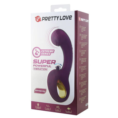 PRETTY LOVE - VIBRATEUR RECHARGEABLE BRYNNLEE AVEC STIMULATEUR ORAL 10 VIBRATIONS ET 5 FONCTIONS DE LÈCHEMENT VIOLET