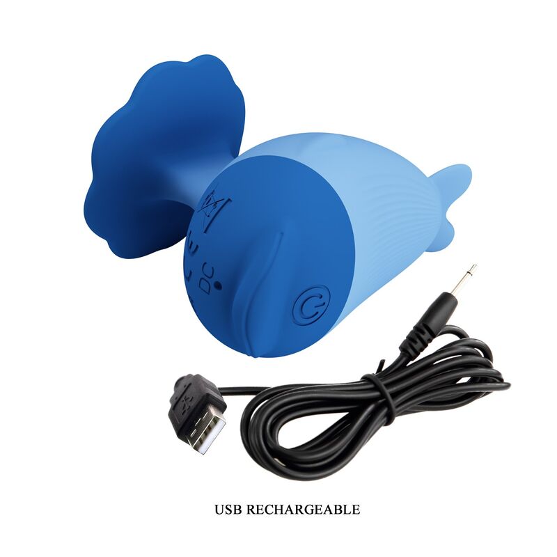 PRETTY LOVE - DOLPHIN MINI USB RECHARGEABLE VIBRATOR