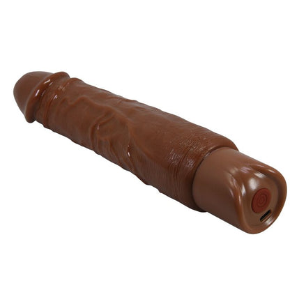 PRETTY LOVE - DUKE REALISTIC VIBRATOR 23.5 CM Ø 4.8 CM BROWN