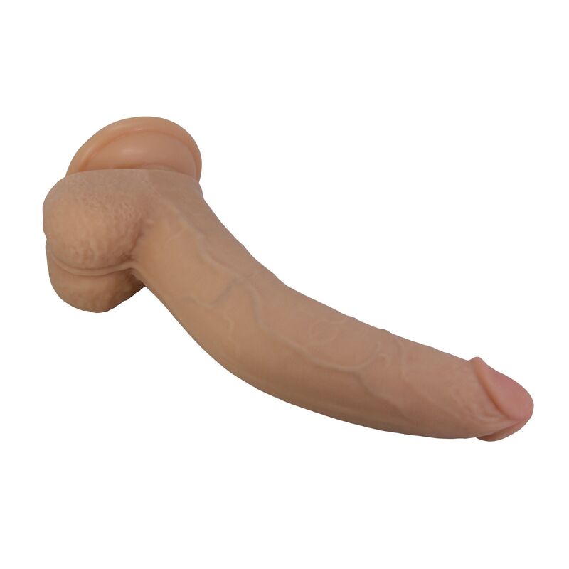 PRETTY LOVE - ELLCUMENT REALISTIC FLEXIBLE DILDO 18 CM Ø 4.5 CM TPE NATURAL
