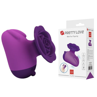 PRETTY LOVE - RECHARGEABLE CLITORAL STIMULATOR 7 MODES PURPLE