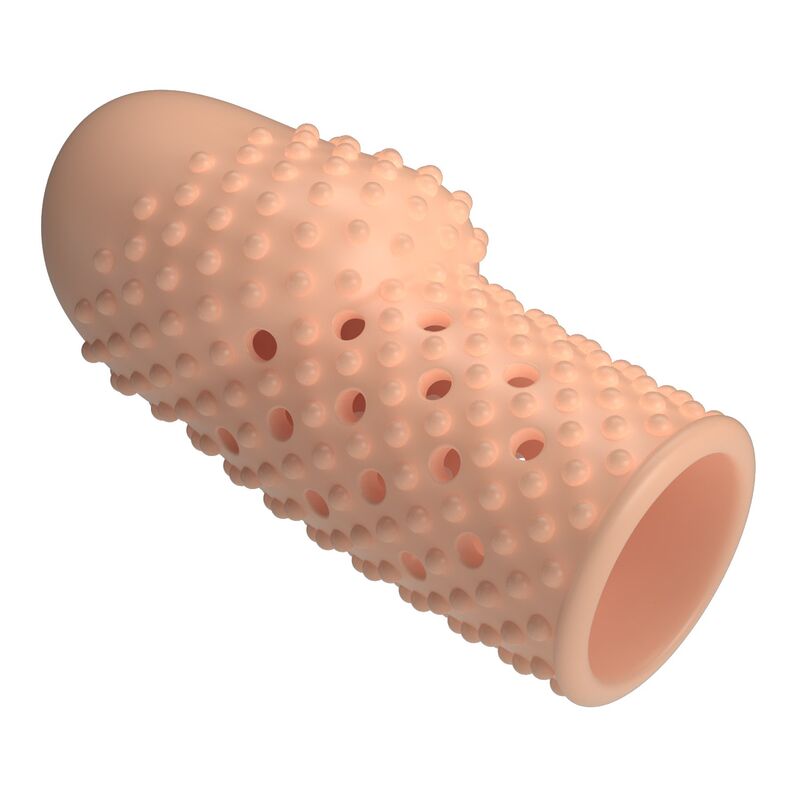 PRETTY LOVE - GEEK'S PENIS SLEEVE GET YOUR PENIS THICKER NATURAL COLOR