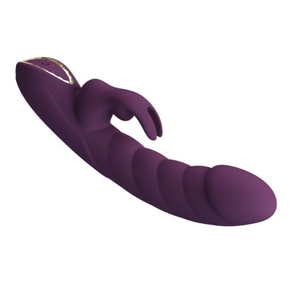 PRETTY LOVE - HARPER RECHARGEABLE RABBIT VIBRATOR 10 FUNCTIONS PURPLE