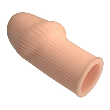 PRETTY LOVE - HUEL PENIS SLEEVE GET YOUR PENIS THICKER FLESH COLOR