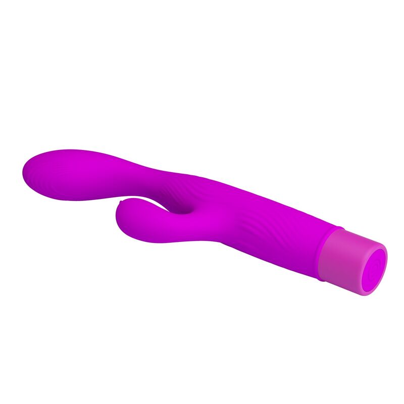 PRETTY LOVE - JENE DUAL STIMULATION G-SPOT AND CLITORAL VIBRATOR PURPLE