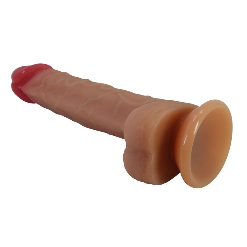 PRETTY LOVE - JOVITA REALISTIC SILICONE DILDO WITH SUCTION CUP 19 CM Ø 4.5 CM