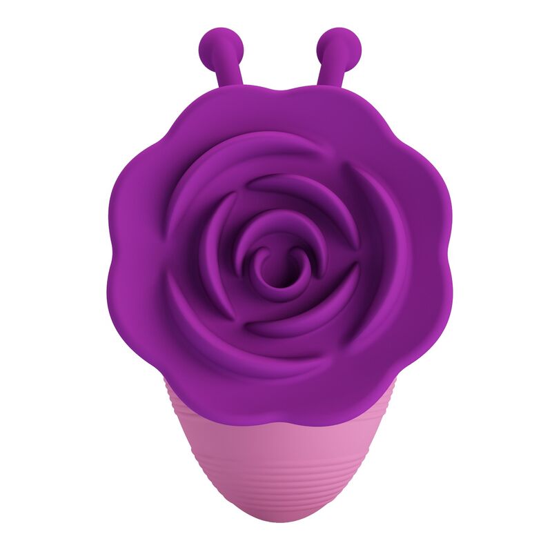 PRETTY LOVE - LITTLE BEE RECHARGEABLE CLITORAL STIMULATOR 7 MODES PURPLE-PINK