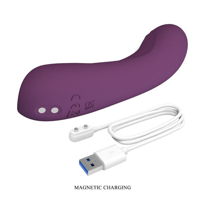 PRETTY LOVE - LLOYDE RECHARGEABLE VIBRATOR 10 FUNCTIONS PURPLE