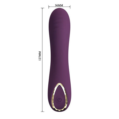 PRETTY LOVE - LLOYDE RECHARGEABLE VIBRATOR 10 FUNCTIONS PURPLE