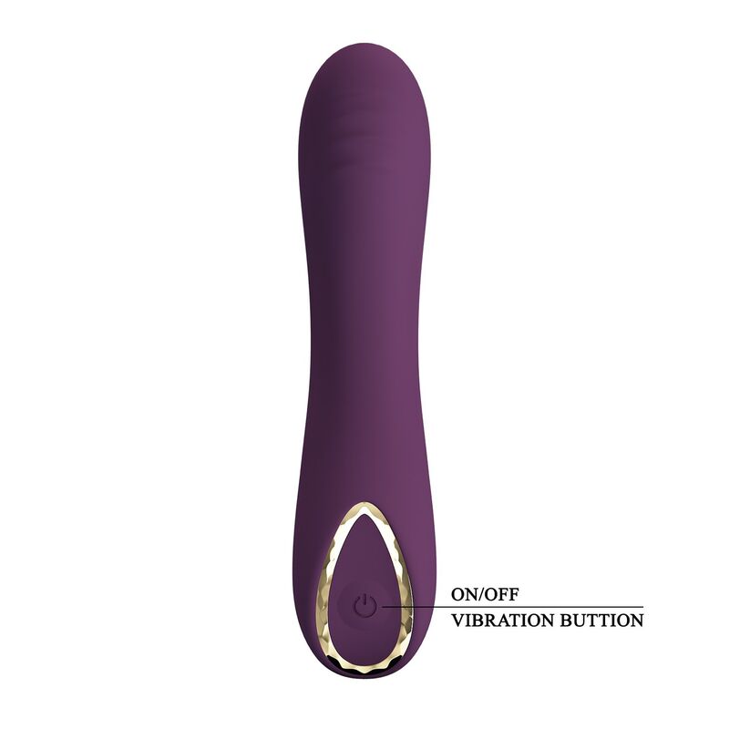PRETTY LOVE - LLOYDE RECHARGEABLE VIBRATOR 10 FUNCTIONS PURPLE