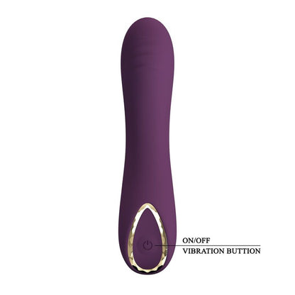 PRETTY LOVE - LLOYDE RECHARGEABLE VIBRATOR 10 FUNCTIONS PURPLE